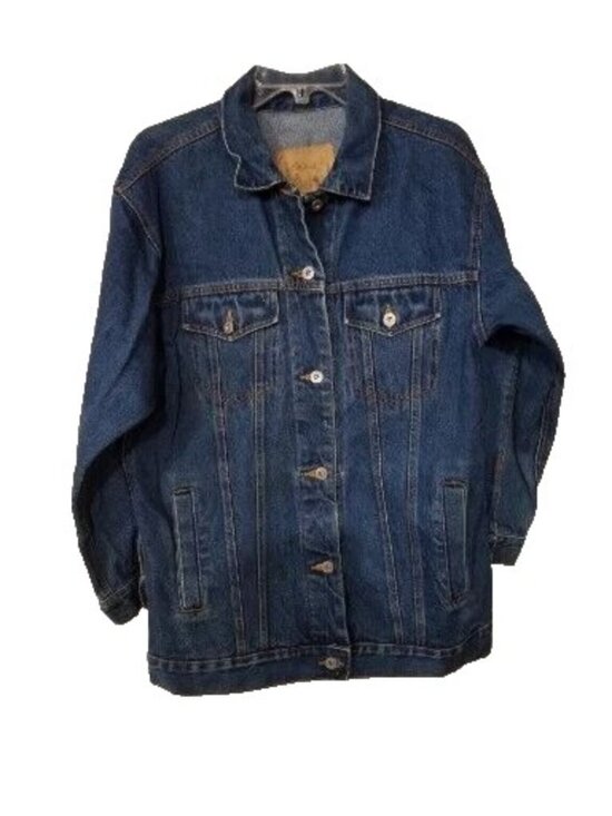 Other - Vintage Alaska Woods Men Size Small 100% Cotton Heavy Denim Jacket Button Up